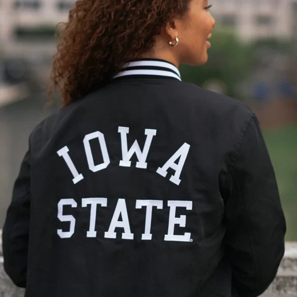 Vintage-Inspired Iowa State Jack Trice Bomber Jackets