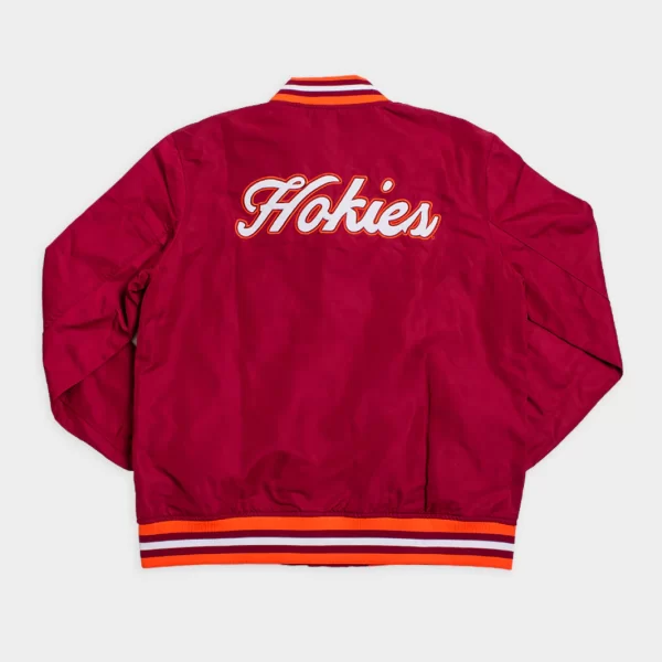 Virginia Tech Hokies Vintage Script Bomber Jacket