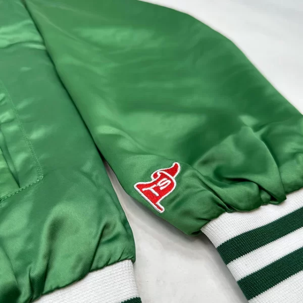 500 Speedway Green Bomber Jackets