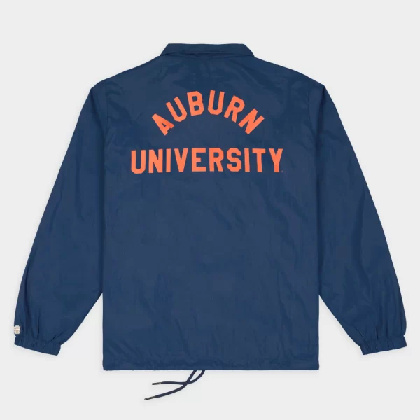 Auburn Blue Tigers Block A Coaches Jacket