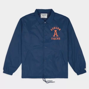 Auburn Tigers Block A Coaches Blue Jacket