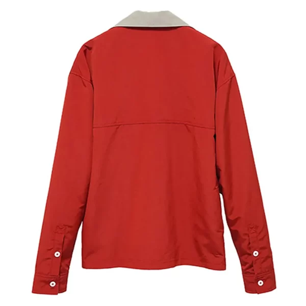 Beyond Journey’s End Frieren Full-Zip Cotton Red Jacket