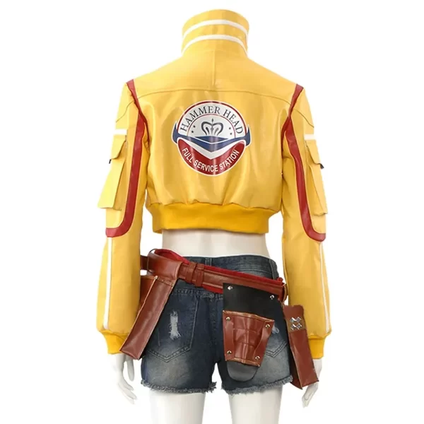 Cindy Aurum Final Fantasy XV Leather Yellow Jacket