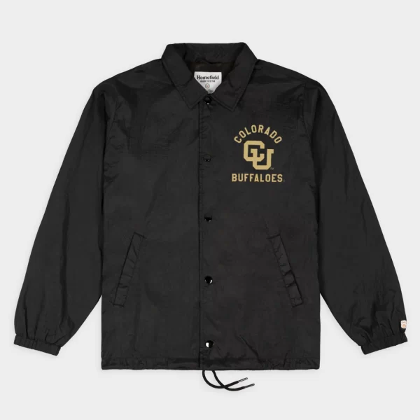 Colorado Buffaloes "CU" Retro Coaches Black Jacket