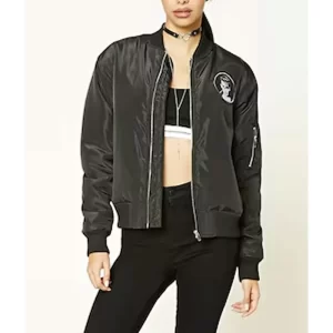 Cry Baby Johnny Depp Bomber Satin Jacket