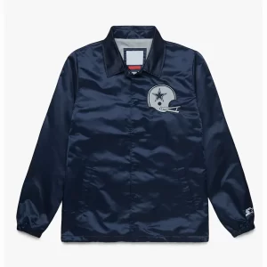 Dallas Cowboys Coach Navy Blue Jacket