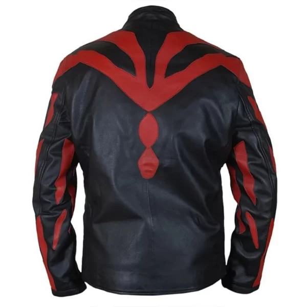 Darth Maul Star Wars Black & Red Leather Jacket