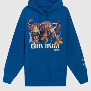 Dim Mak x One Piece - One Piece Royal Blue Hoodie