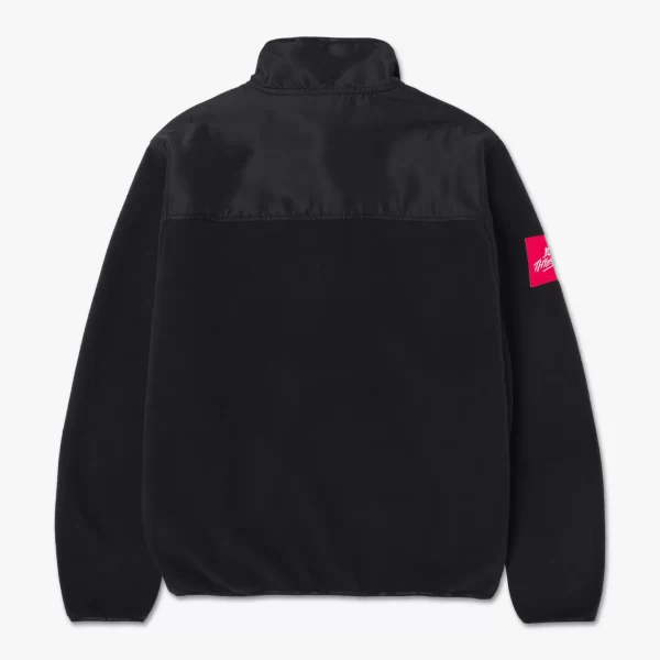 Foundations FW'24 Polar Fleece Pullover Black Jacket