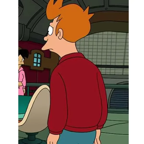 Futurama S12 Philip J. Fry Cotton Red Jacket