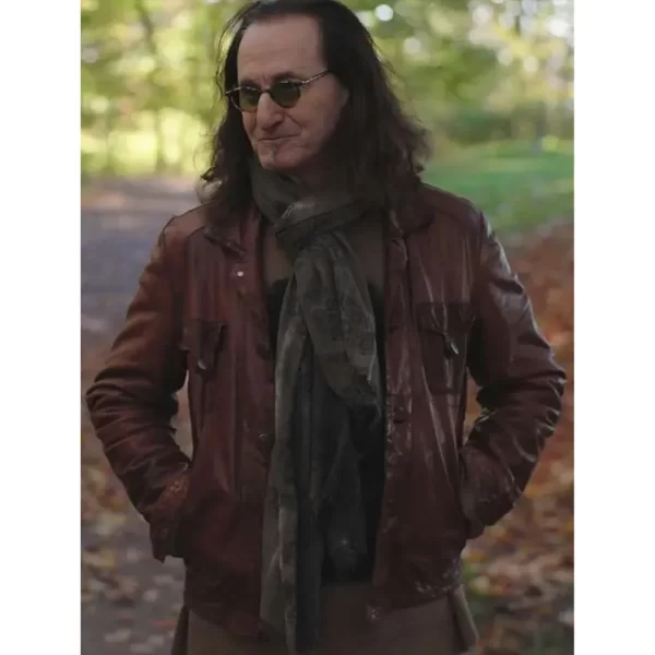 Geddy Lee Asks Are Bass Players Human Too Leather Jacket