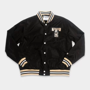 Georgia Tech Vintage Logo Black Bomber Jacket