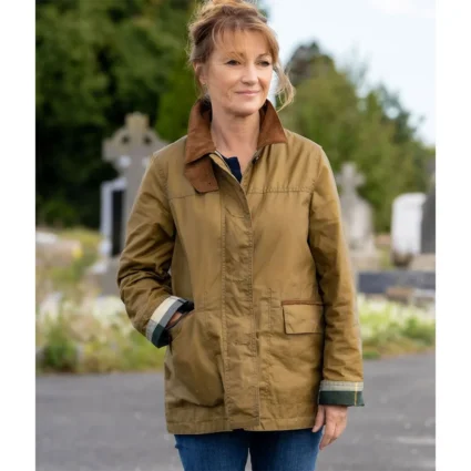 Harry Wild Jane Seymour Brown Jacket