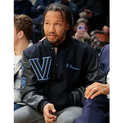 Jalen Brunson Villanova Basketball Wool Varsity Jacket