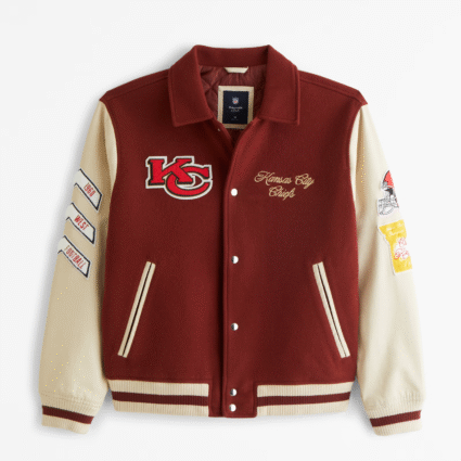 Kansas City Chiefs Varsity Wool Bomber Jacket