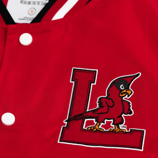 Louisville Cardinals Vintage Logo Bomber Jackets