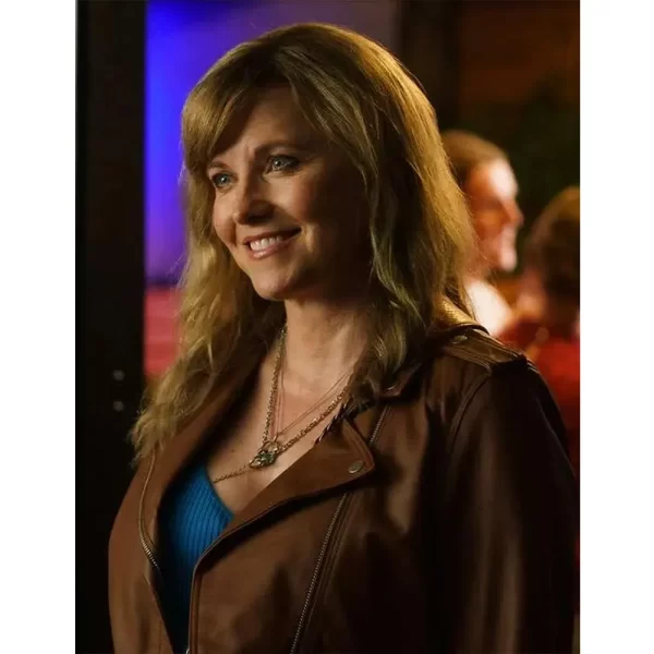 Lucy Lawless My Life is Murder Leather Jackets