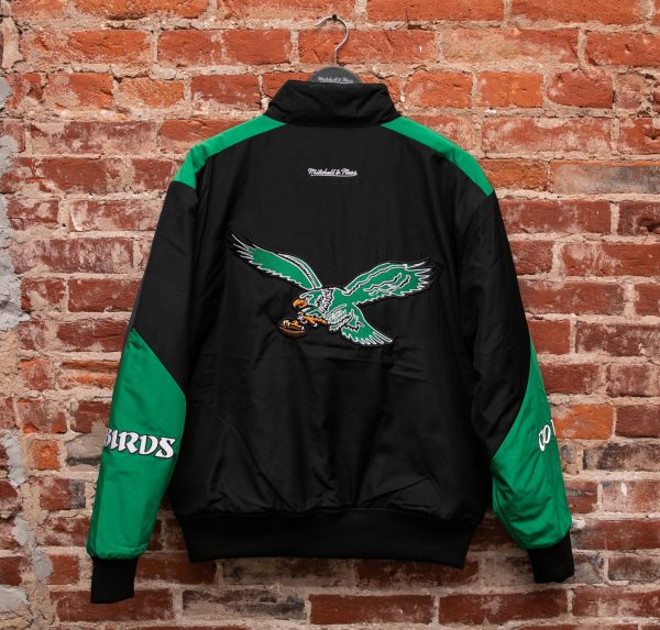 Philadelphia Eagles Speedway Unisex Nylon Varsity Jacket