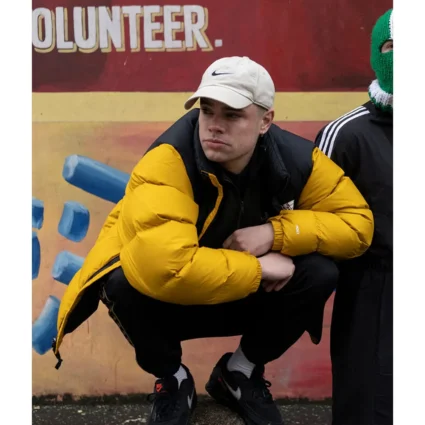 Móglaí Bap Kneecap Puffer Zip Jacket