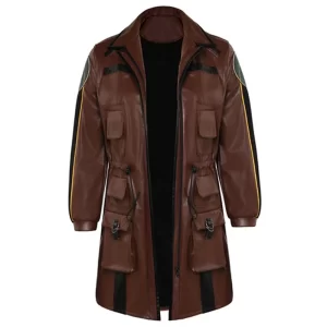 Noel Starfield Brown Leather Jacket