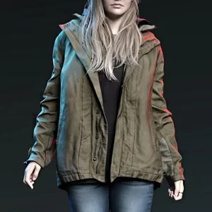 Rose Resident Evil Village Hooded Jacket