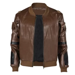 Solomon Reed Cyberpunk 2077 Phantom Liberty Brown Jacket