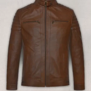 Spanish Brown Andrew Tate Leather Jacket