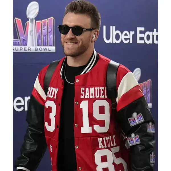 Super Bowl 2024 49ers Kyle Juszczyk Jacket