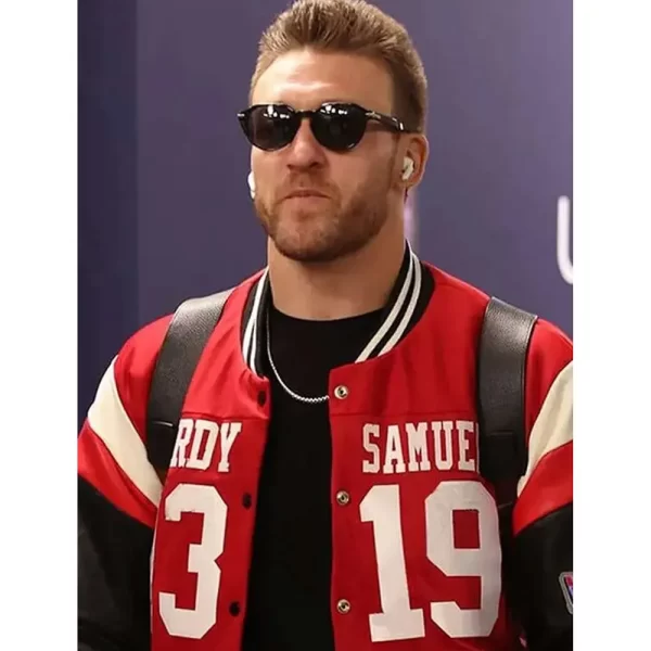 Super Bowl 2024 49ers Kyle Juszczyk Jackets