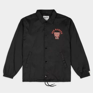 Texas Tech Red Raiders Double "T" Logo Coaches Black Jacket