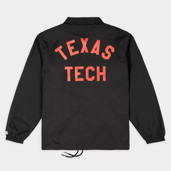 Texas Tech Red Raiders Double "T" Logo Coaches Satin Jacket