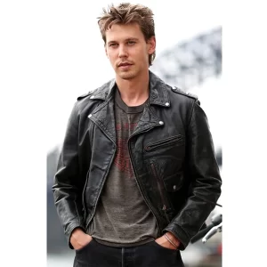 The Bikeriders Benny Black Leather Jacket