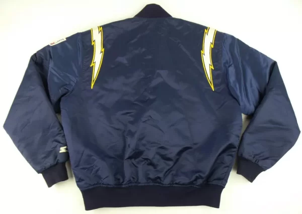 Vintage Starter ProLine NFL San Diego LA Chargers Satin Blue Jacke