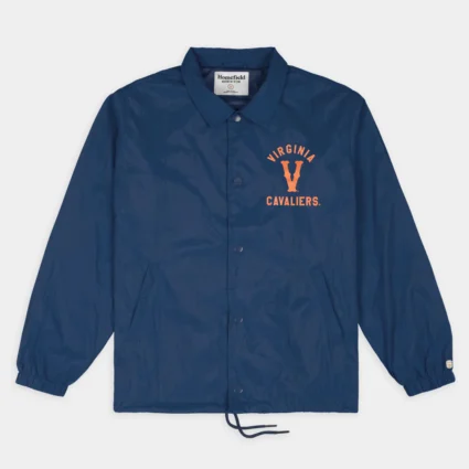 Virginia Cavaliers Vintage V Coaches Navy Jacket