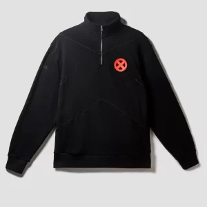 X-MEN '97 HALF ZIP COTTON BLACK JACKET