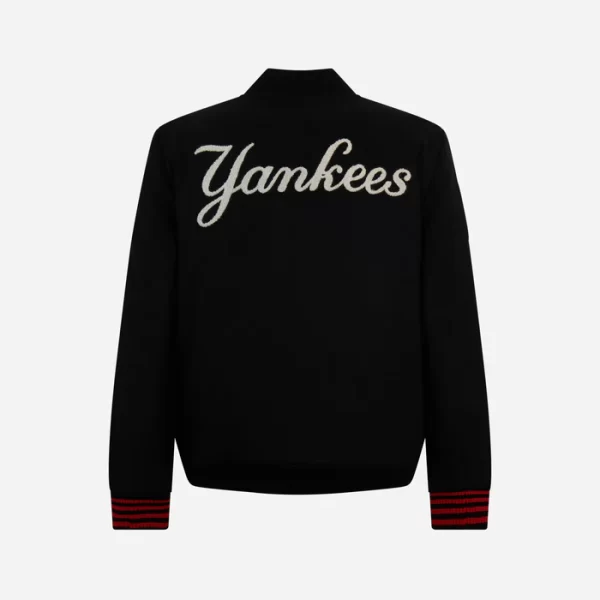 AC Milan x NY Yankees - BLACK VARSITY JACKET