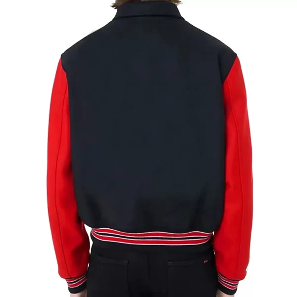 Amiri Bones Varsity Black & Red Jackets