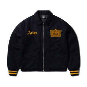 Arsenal X Aries Wool Bomber Jacket