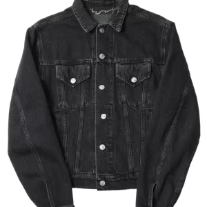 Balenciaga SINNERS Denim Black Jacket