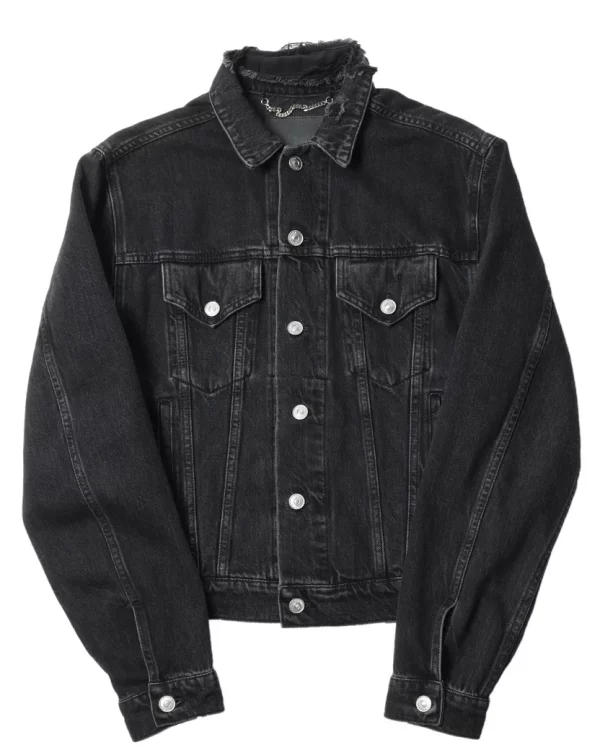 Balenciaga SINNERS Denim Black Jacket