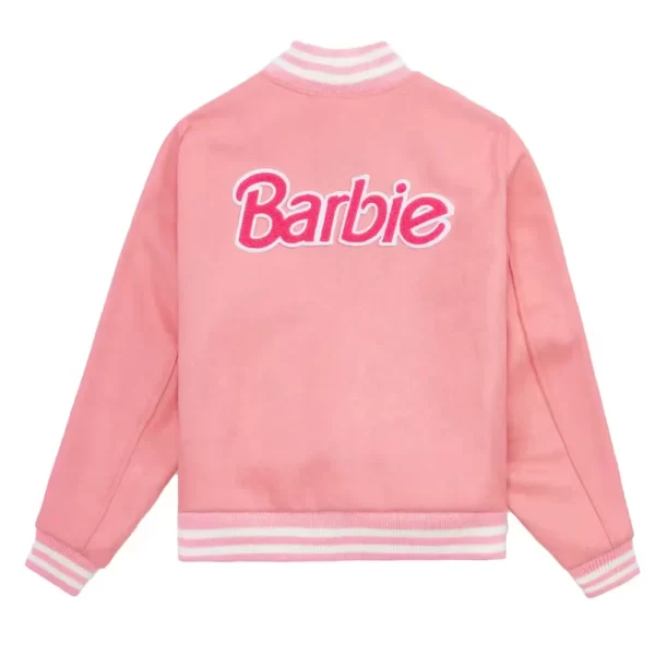 Barbie for Golden Bear Full-Snap Varsity Wool Jacket