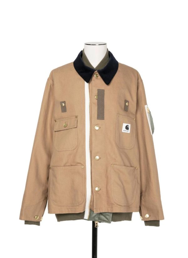 Carhartt WIP Canvas x MA-1 Cotton Jacket