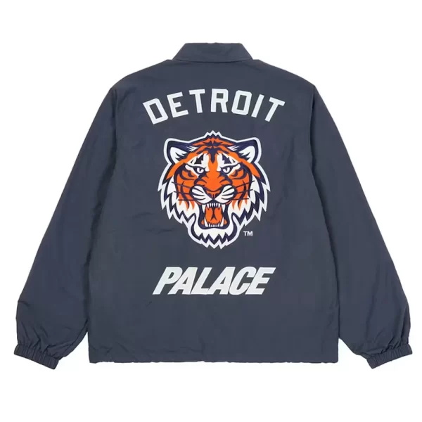 Coach Detroit Tigers Navy Blue Jacket