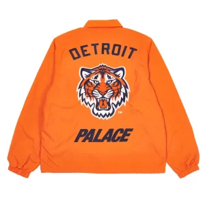 Coach Detroit Tigers Orange Jacket