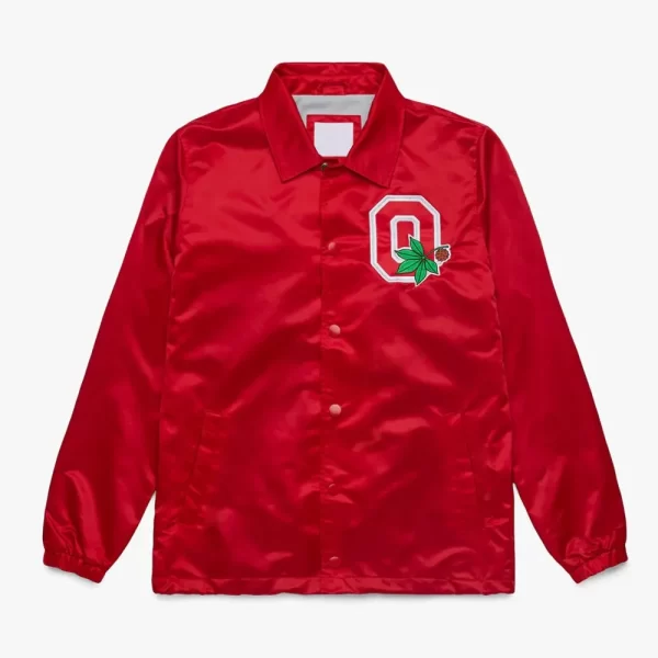 Coach’s Ohio State Satin Jacket