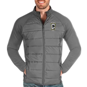 Columbus Crew Gray Puffer Jacket