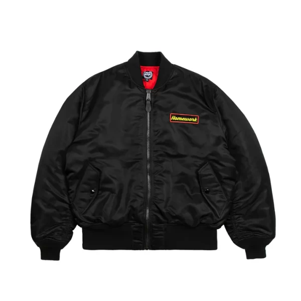 Daft Punk x Alpha Industries MA-1 Bomber Satin Jacket