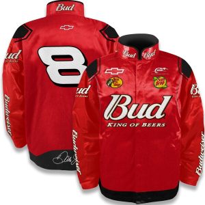 Dale Earnhardt Jr #8 Budweiser Uniform Red Jacket