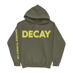 Decay Olive Green Hoodie