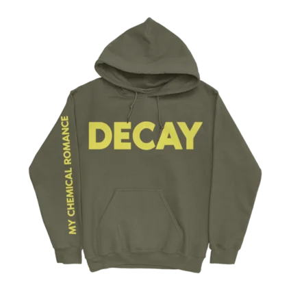 Decay Olive Green Hoodie